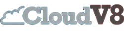 cloudv8 logo