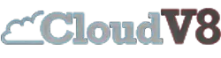 cloudv8 logo cloudv8 logo
